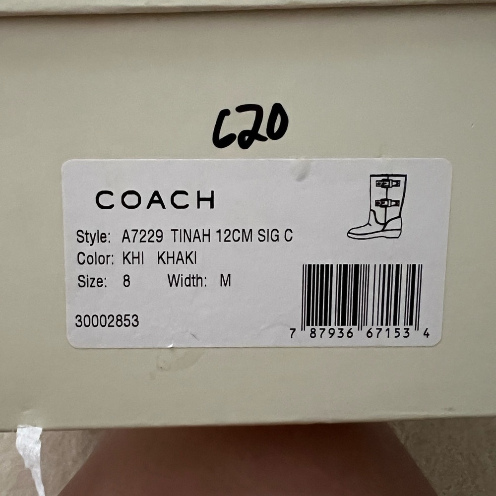 Brand New Coach boots - 8 - Picture 5 of 5